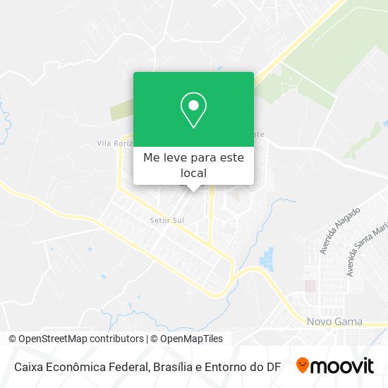 Caixa Econômica Federal mapa
