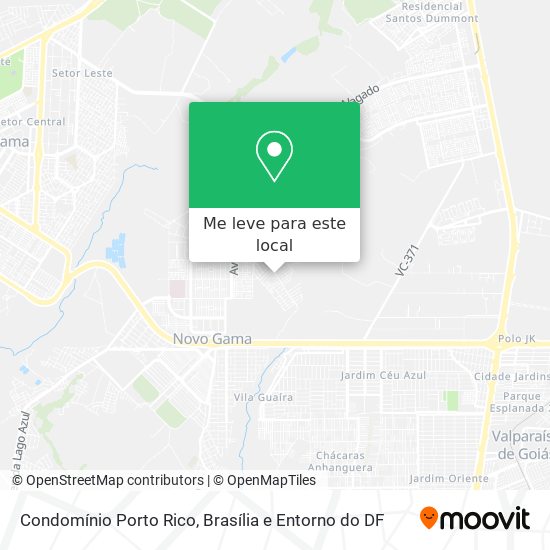 Condomínio Porto Rico mapa
