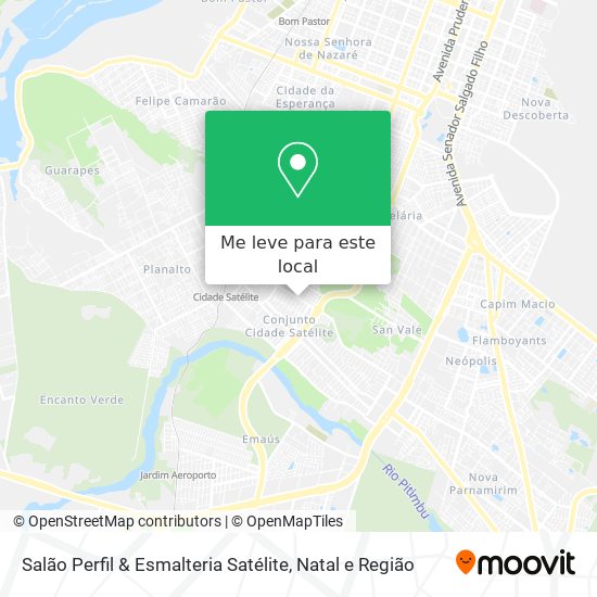 Salão Perfil & Esmalteria Satélite mapa