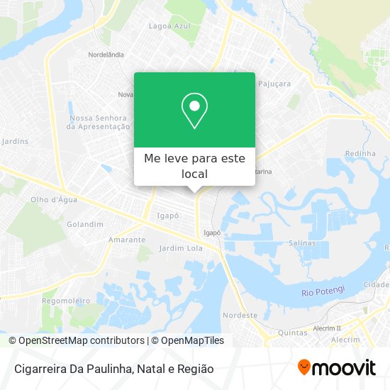 Cigarreira Da Paulinha mapa