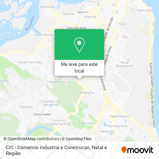 CIC - Comercio Industria e Construcao mapa