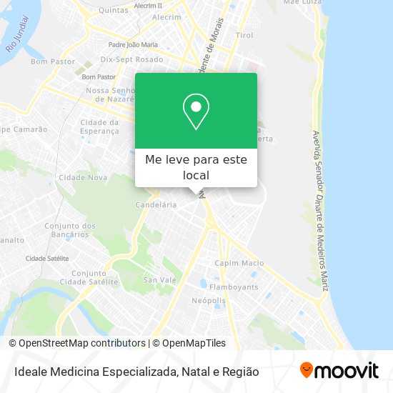 Ideale Medicina Especializada mapa