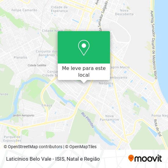 Laticínios Belo Vale - ISIS mapa