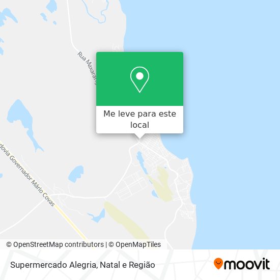Supermercado Alegria mapa