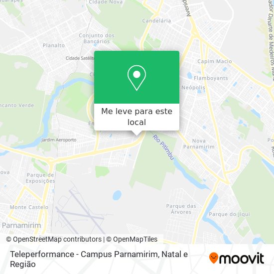 Teleperformance - Campus Parnamirim mapa