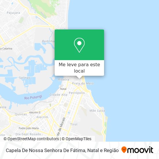 Capela De Nossa Senhora De Fátima mapa