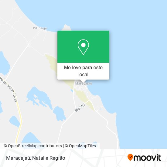 Maracajaú mapa