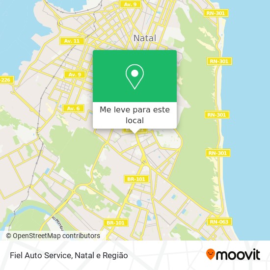 Fiel Auto Service mapa