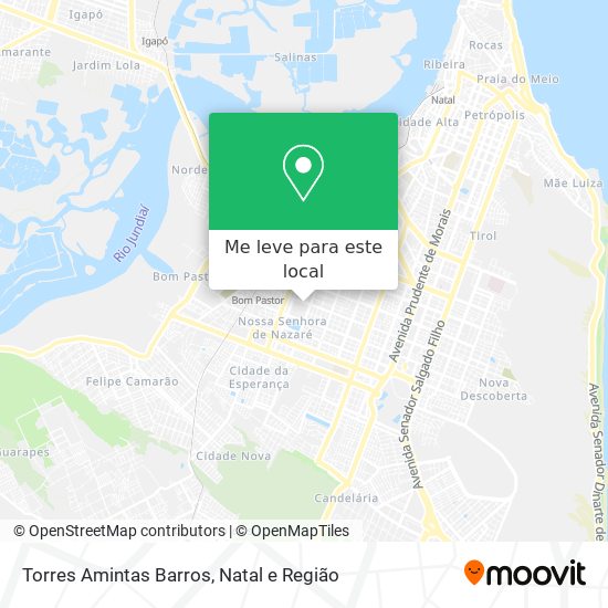 Torres Amintas Barros mapa