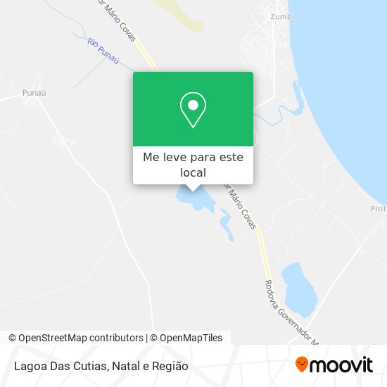 Lagoa Das Cutias mapa