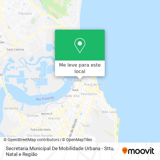 Secretaria Municipal De Mobilidade Urbana - Sttu mapa