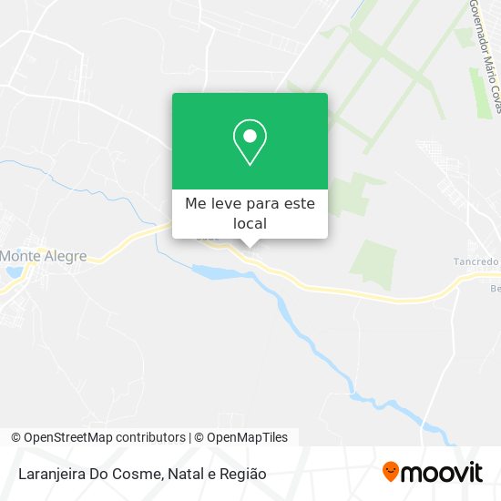 Laranjeira Do Cosme mapa