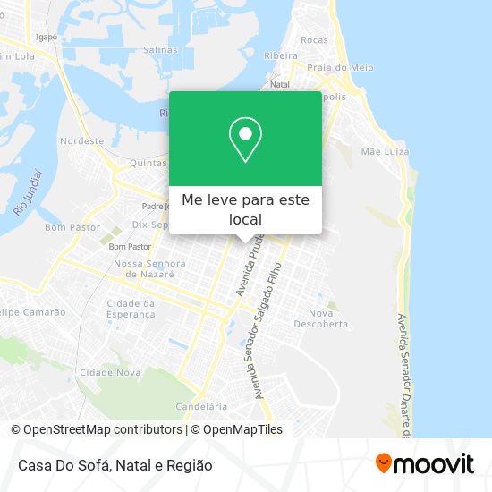 Casa Do Sofá mapa