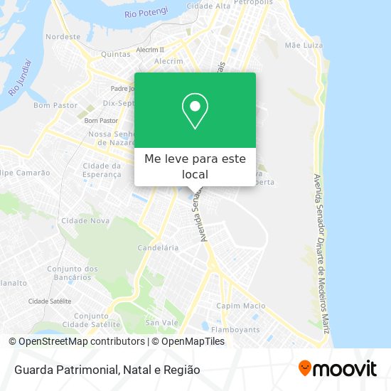 Guarda Patrimonial mapa