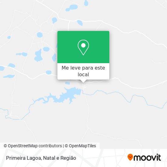 Primeira Lagoa mapa