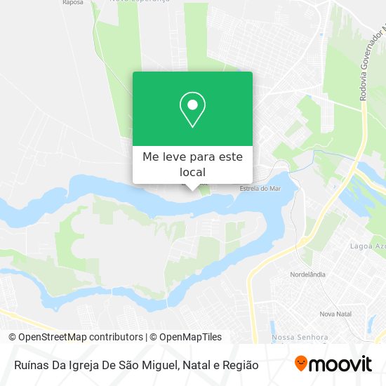 Ruínas Da Igreja De São Miguel mapa