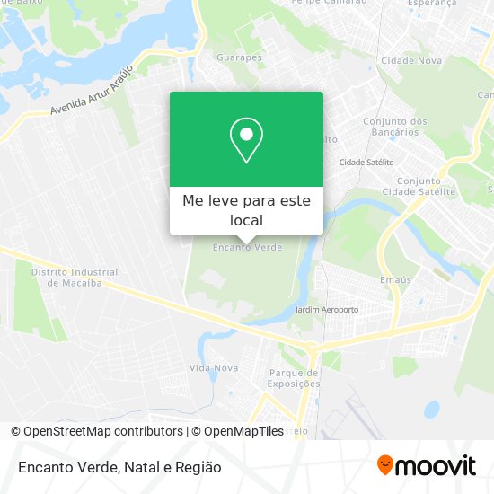 Encanto Verde mapa