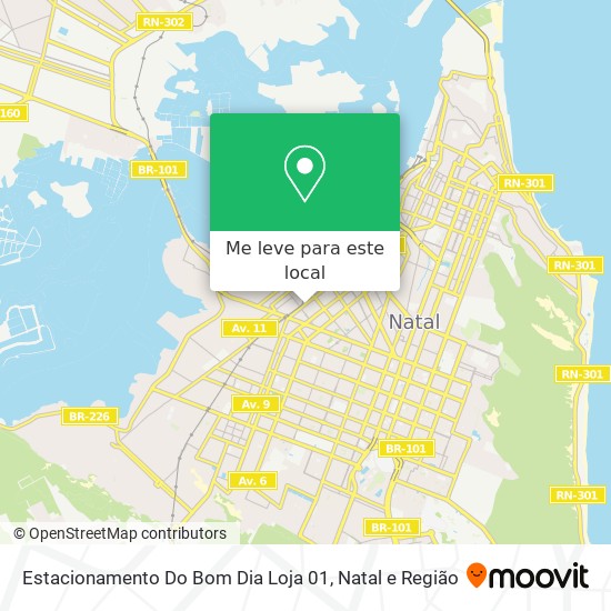 Estacionamento Do Bom Dia Loja 01 mapa