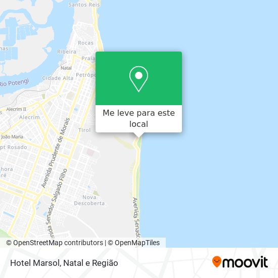 Hotel Marsol mapa