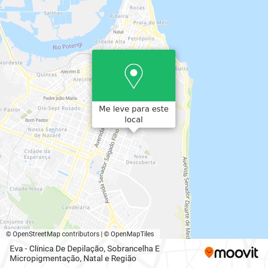 Eva - Clínica De Depilação, Sobrancelha E Micropigmentação mapa