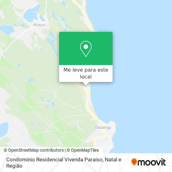 Condomínio Residencial Vivenda Paraíso mapa