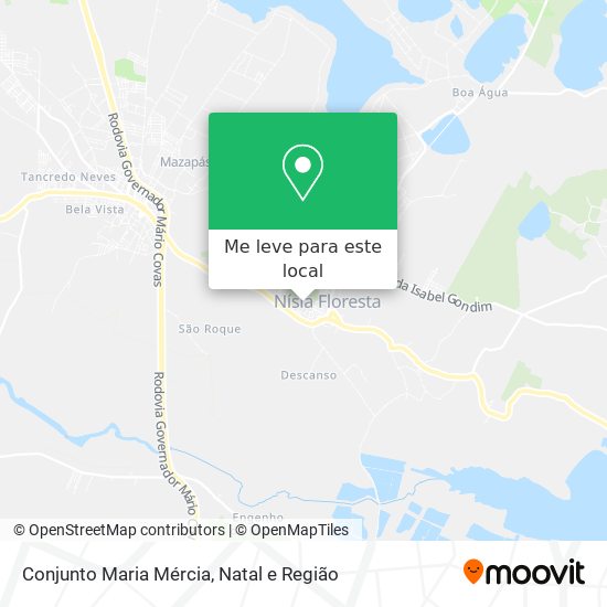 Conjunto Maria Mércia mapa
