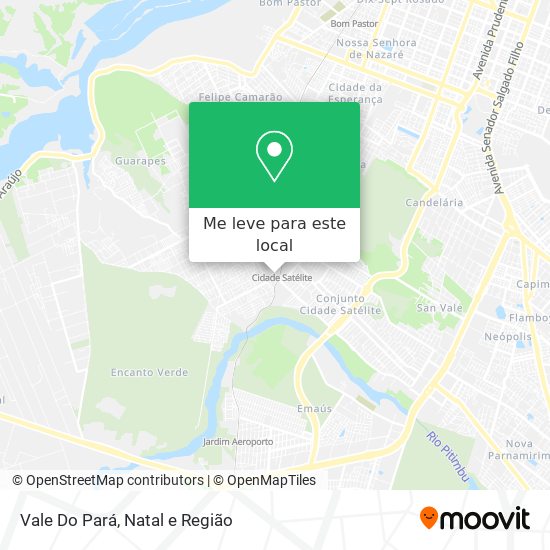 Vale Do Pará mapa
