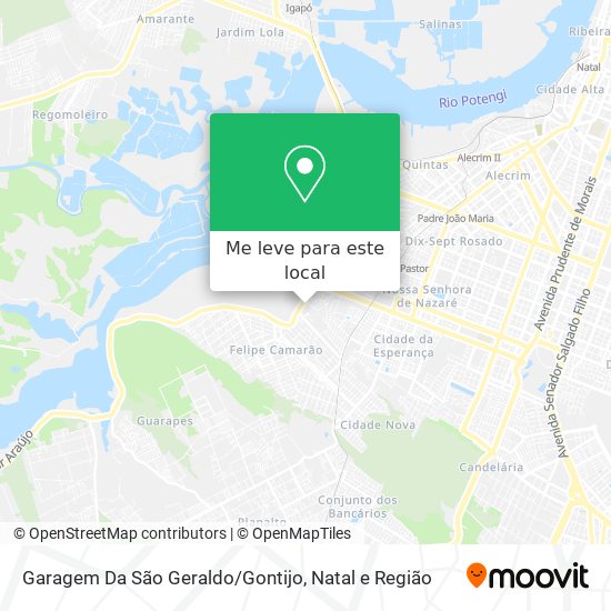 Garagem Da São Geraldo/Gontijo mapa