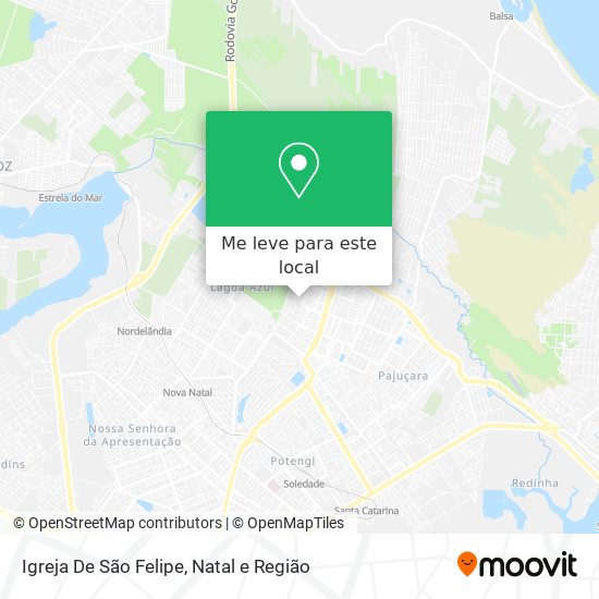 Igreja De São Felipe mapa
