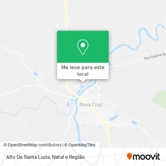 Alto De Santa Luzia mapa