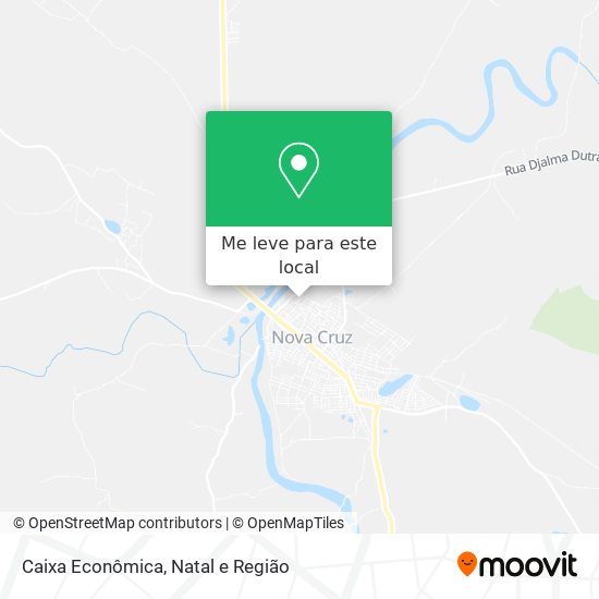 Caixa Econômica mapa