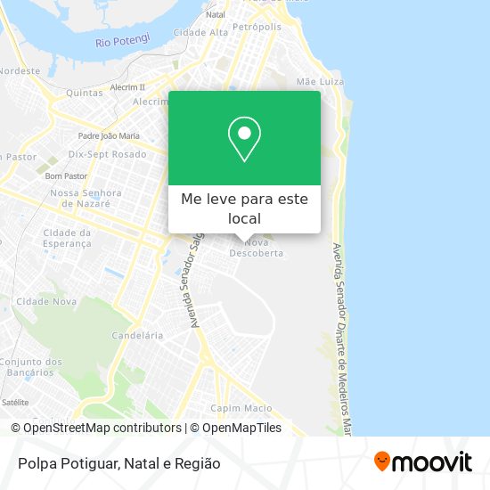 Polpa Potiguar mapa