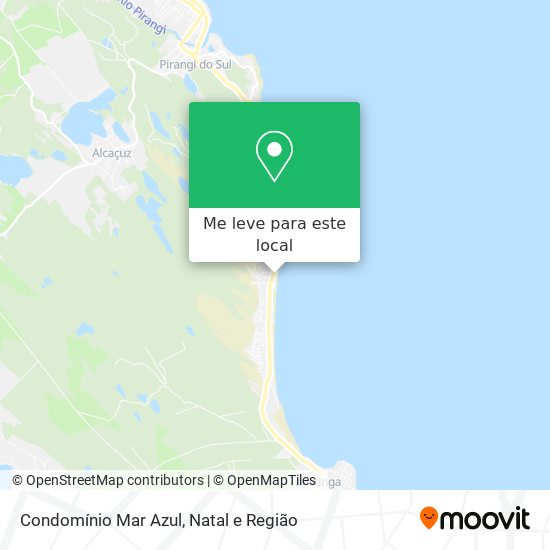 Condomínio Mar Azul mapa
