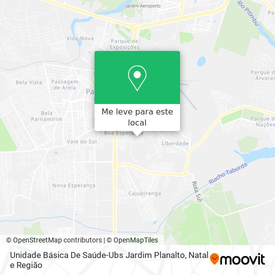 Unidade Básica De Saúde-Ubs Jardim Planalto mapa