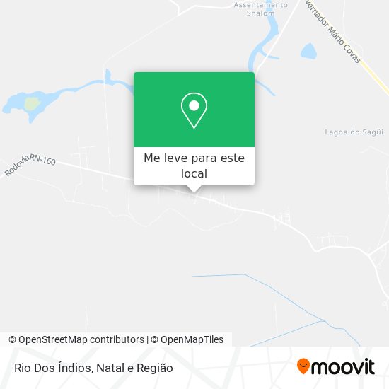 Rio Dos Índios mapa