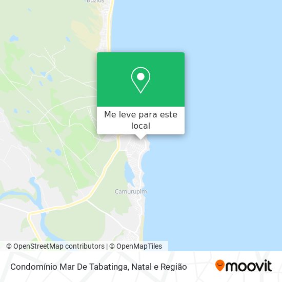 Condomínio Mar De Tabatinga mapa