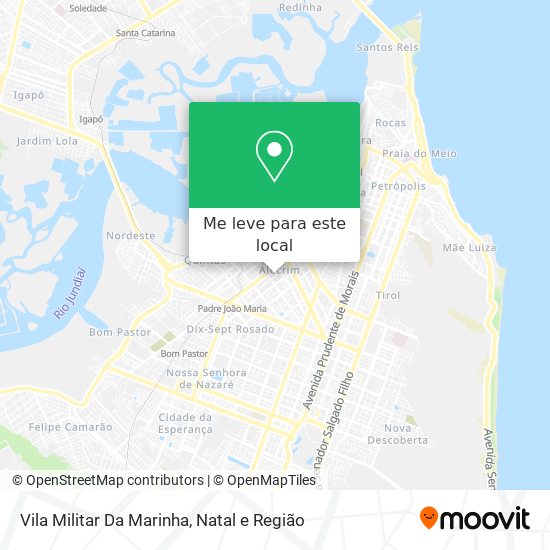 Vila Militar Da Marinha mapa