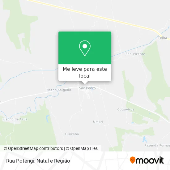 Rua Potengi mapa