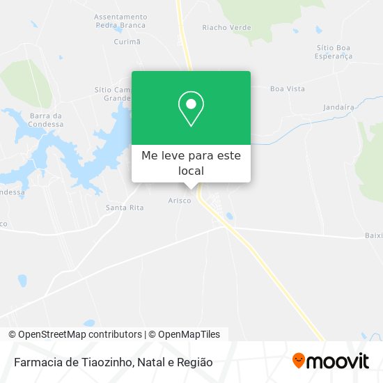 Farmacia de Tiaozinho mapa