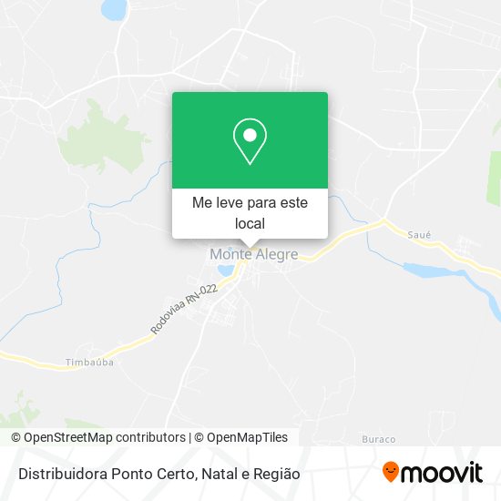 Distribuidora Ponto Certo mapa