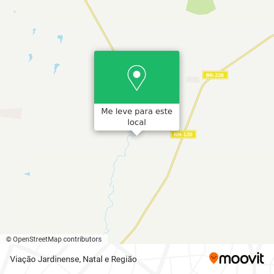 Viação Jardinense mapa