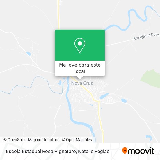 Escola Estadual Rosa Pignataro mapa