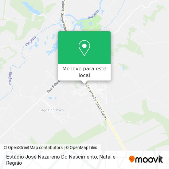 Estádio José Nazareno Do Nascimento mapa