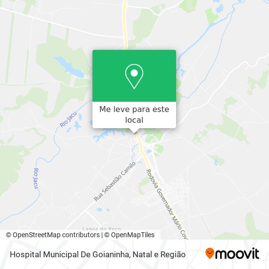 Hospital Municipal De Goianinha mapa