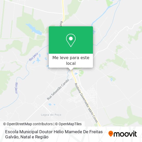 Escola Municipal Doutor Hélio Mamede De Freitas Galvão mapa