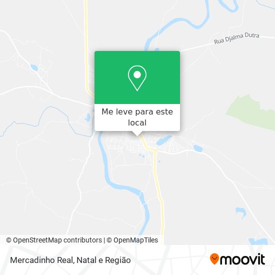 Mercadinho Real mapa