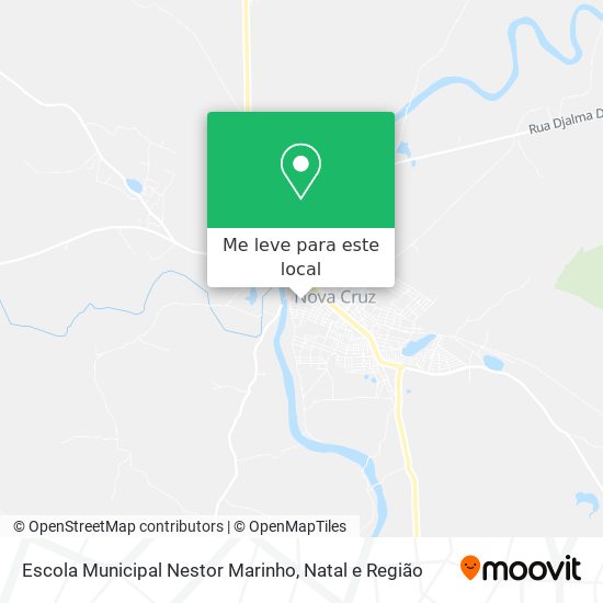 Escola Municipal Nestor Marinho mapa