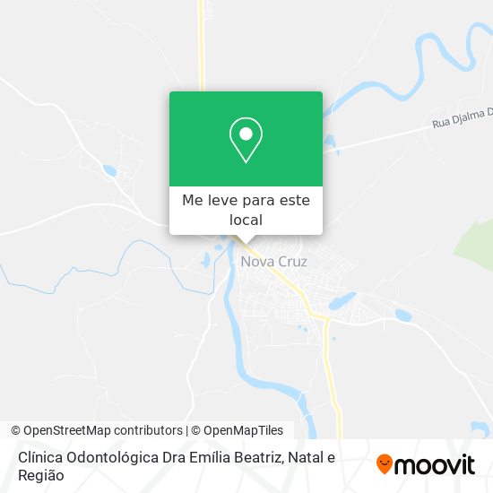 Clínica Odontológica Dra Emília Beatriz mapa