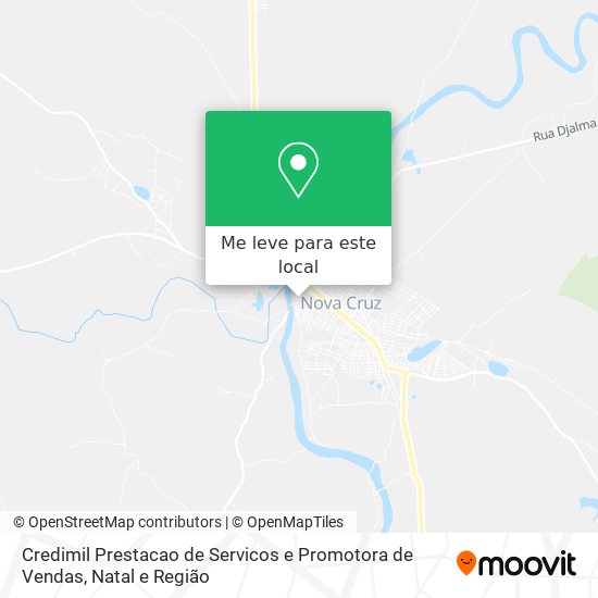 Credimil Prestacao de Servicos e Promotora de Vendas mapa