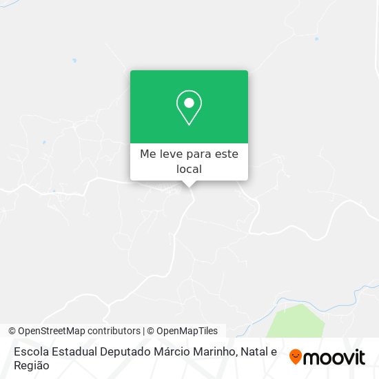 Escola Estadual Deputado Márcio Marinho mapa